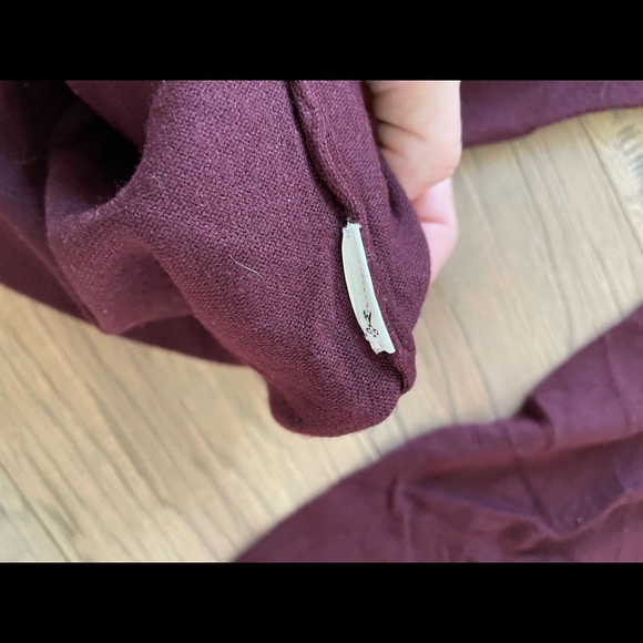 Bershka burgundy turtleneck - Picture 4 of 4